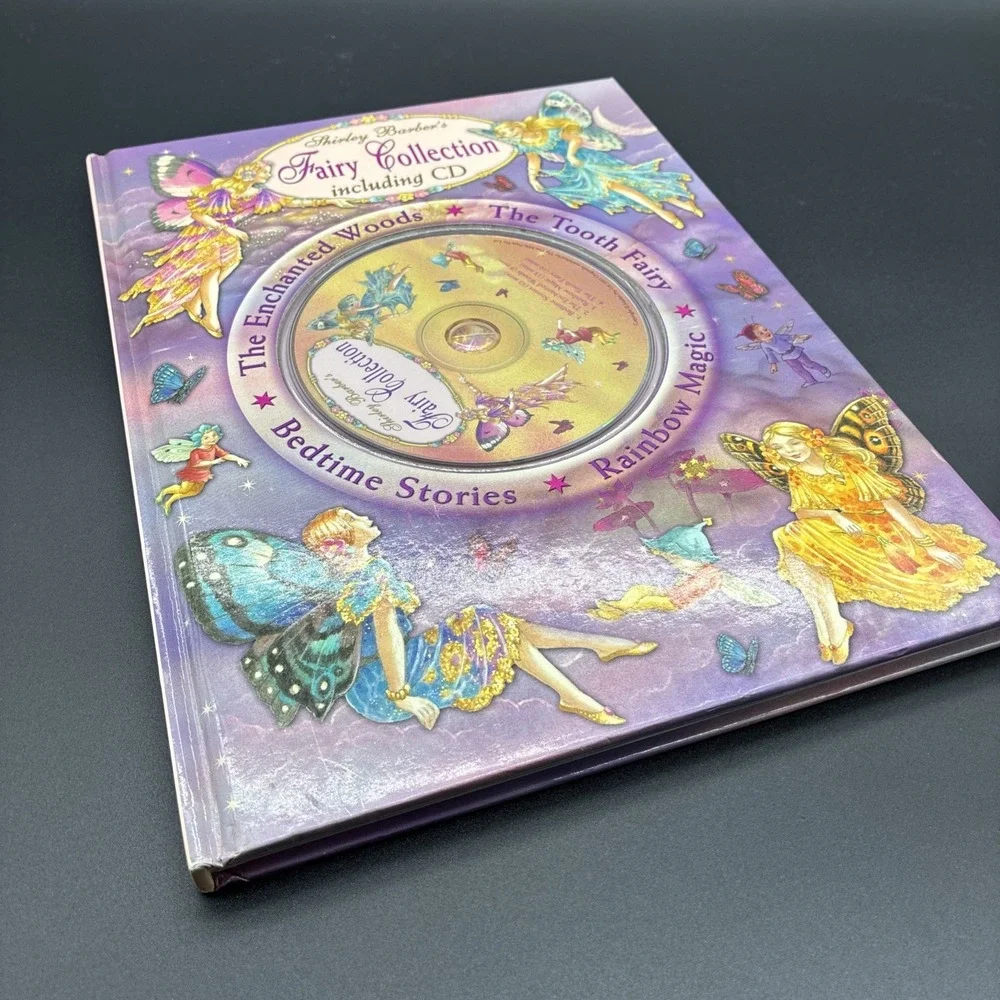 Shirley Barber's Fairy Collection Book & CD Hardcover Bedtime Stories Enchanted